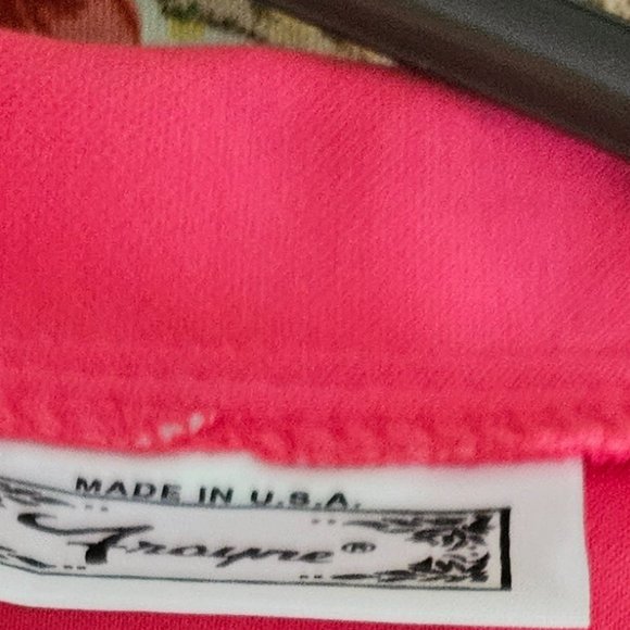 2-piece pant and top set pretty in pink elastic pants short sleeves Medium - Picture 4 of 7